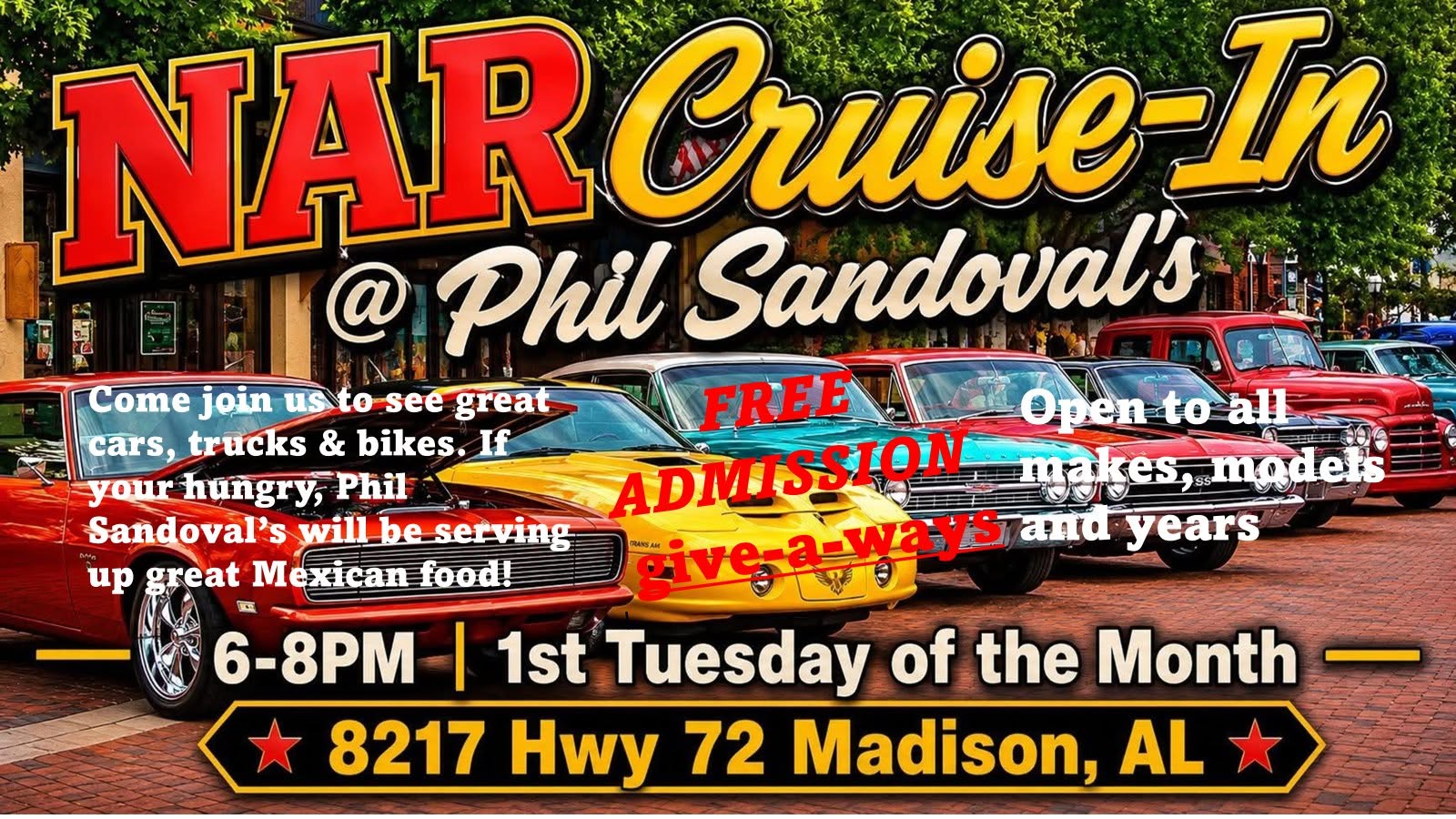 NAR Monhtly Cruise-In
