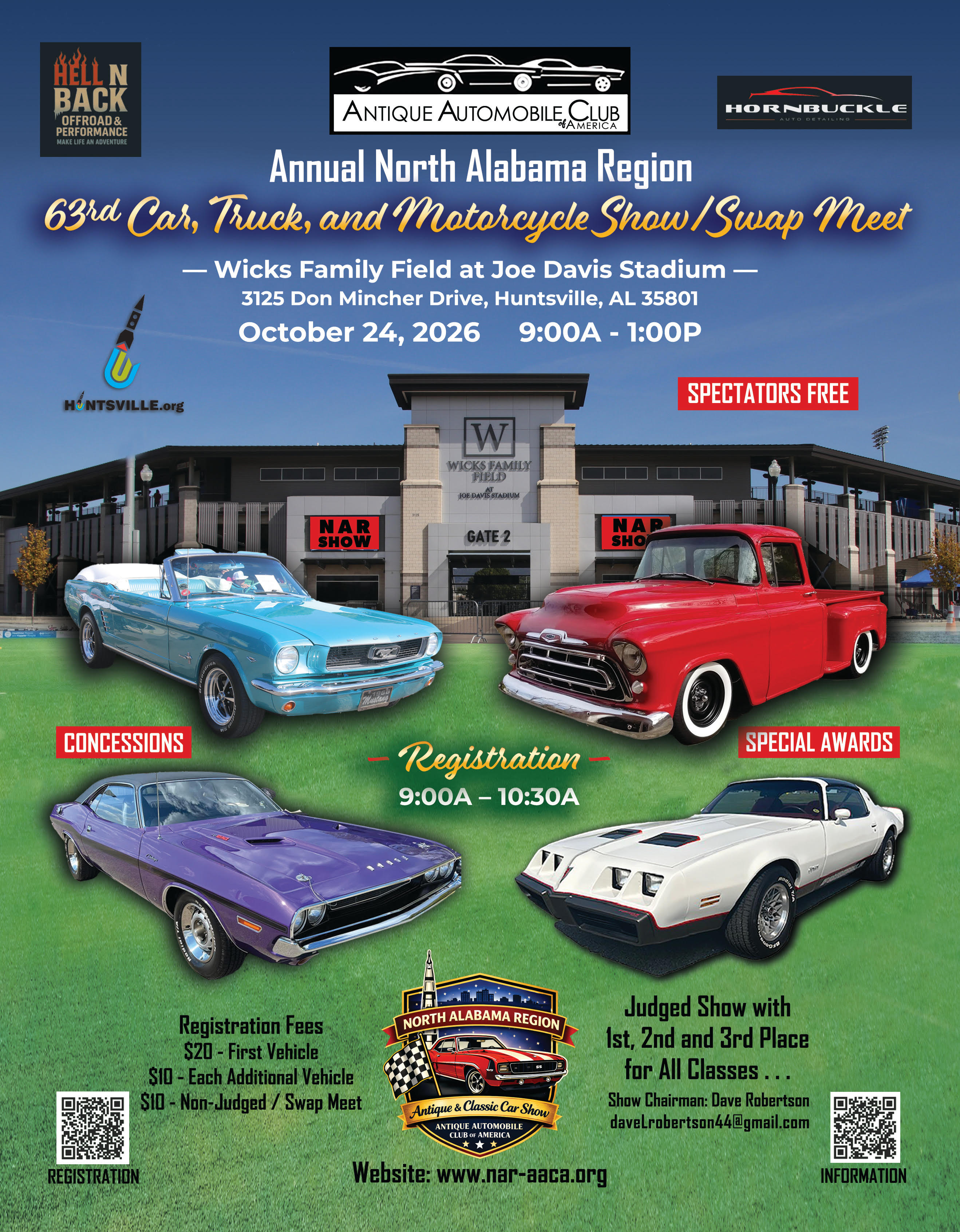 NAR-AACA show flyer front